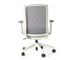 Atto Off-White & Gray Office Chair -Storage supplies store 810624144 A1 1