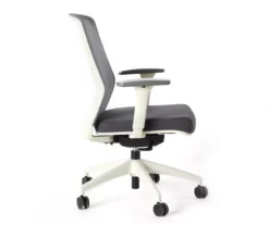 Atto Off-White & Gray Office Chair -Storage supplies store 810624144 A2 1