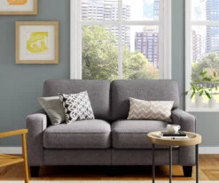 Palisades Gray Loveseat 17 Palisades Gray Loveseat -Storage supplies store 810659160 A0 3