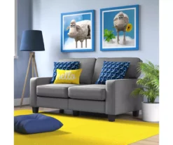 Palisades Gray Loveseat 18 Palisades Gray Loveseat -Storage supplies store 810659160 A0 4