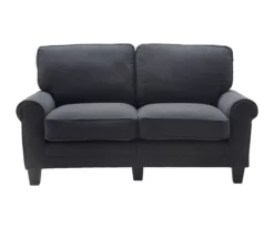 Copenhagen Charcoal Loveseat 18 Copenhagen Charcoal Loveseat -Storage supplies store 810659173 A0 6
