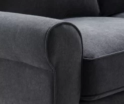 Copenhagen Charcoal Loveseat 20 Copenhagen Charcoal Loveseat -Storage supplies store 810659173 A0 8