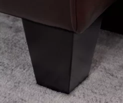 Serta Palisades Chestnut Bonded Leather Sofa -Storage supplies store 810659220 A0 10