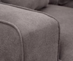 Palisades Glacial Gray Loveseat -Storage supplies store 810659224 A0 8