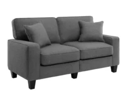 Palisades Dark Gray Loveseat 15 Palisades Dark Gray Loveseat -Storage supplies store 810659231 A0 1