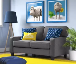 Palisades Dark Gray Loveseat 19 Palisades Dark Gray Loveseat -Storage supplies store 810659231 A0 4