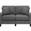 Palisades Dark Gray Loveseat 2 Palisades Dark Gray Loveseat -Storage supplies store 810659231 A0 6