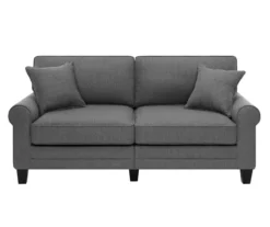 Serta Copenhagen Pebble Gray Sofa -Storage supplies store 810659239 A0 5