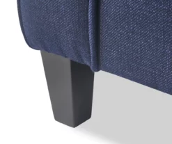 Palisades Navy Blue Loveseat -Storage supplies store 810659257 A0 10