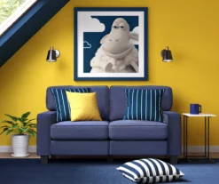 Palisades Navy Blue Loveseat -Storage supplies store 810659257 A0 4