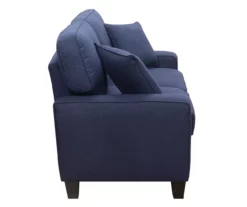 Palisades Navy Blue Loveseat -Storage supplies store 810659257 A0 8