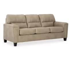 Tishen Pebble Sand Faux Leather Sofa -Storage supplies store 810669841 A1 1