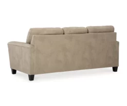 Tishen Pebble Sand Faux Leather Sofa -Storage supplies store 810669841 A2