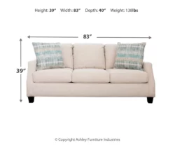 Cullendale Sandstone Cream Sofa 17 Cullendale Sandstone Cream Sofa -Storage supplies store 810669843 A0 3