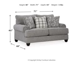 Fall River Mineral Loveseat 17 Fall River Mineral Loveseat -Storage supplies store 810669844 A7