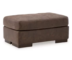 Signature Design By Ashley Maderla Faux Leather Ottoman -Storage supplies store 810697964 A0 1