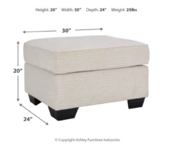 Signature Design By Ashley Cashton Ottoman -Storage supplies store 810697991 A8