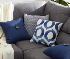 Lane Home Solutions Navigation Gray Living Room Sectional -Storage supplies store combo240006 2