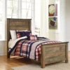 Signature Design By Ashley Trinell Twin Panel Bed -Storage supplies store combo780006
