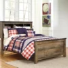 Signature Design By Ashley Trinell Full Bookcase Bed -Storage supplies store combo780012