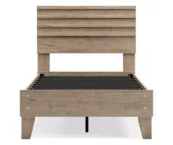 Signature Design By Ashley Oliah Twin Panel Platform Bed -Storage supplies store combo790009 1