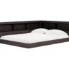 Signature Design By Ashley Piperton Black Full Bookcase Storage Bed
