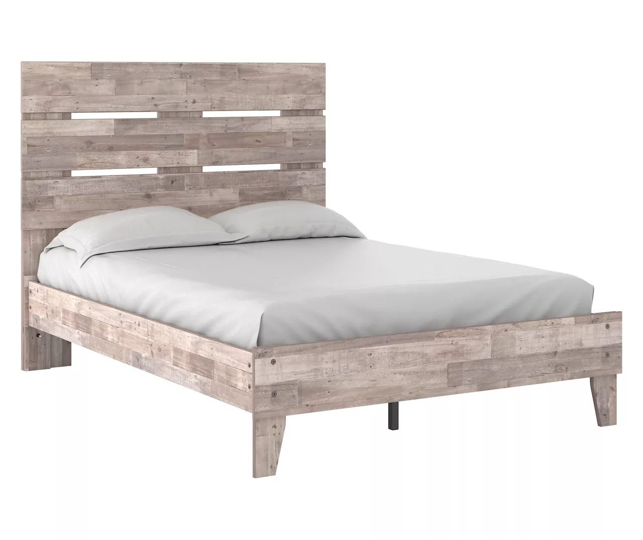 Signature Design By Ashley Neilsville Whitewash Full Panel Platform Bed 3 Signature Design By Ashley Neilsville Whitewash Full Panel Platform Bed