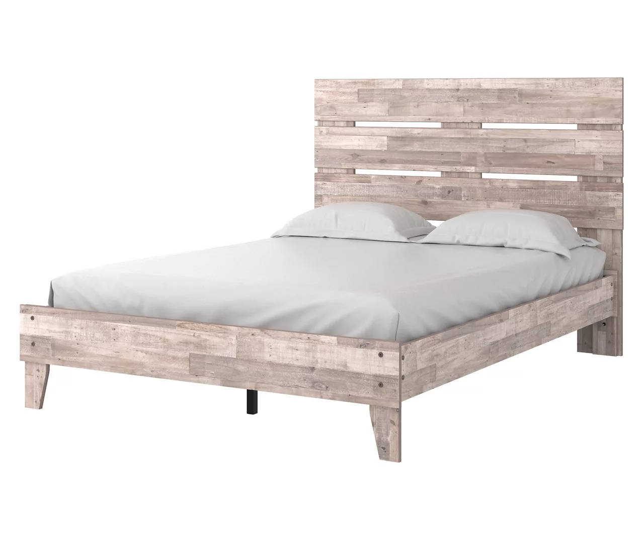 Signature Design By Ashley Neilsville Whitewash Queen Panel Platform Bed 3 Signature Design By Ashley Neilsville Whitewash Queen Panel Platform Bed