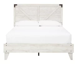 Signature Design By Ashley Shawburn Queen Crossbuck Panel Platform Bed
