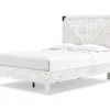 Signature Design By Ashley Shawburn Full Crossbuck Panel Platform Bed 2 Signature Design By Ashley Shawburn Full Crossbuck Panel Platform Bed -Storage supplies store combo790034