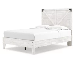 Signature Design By Ashley Shawburn Full Crossbuck Panel Platform Bed