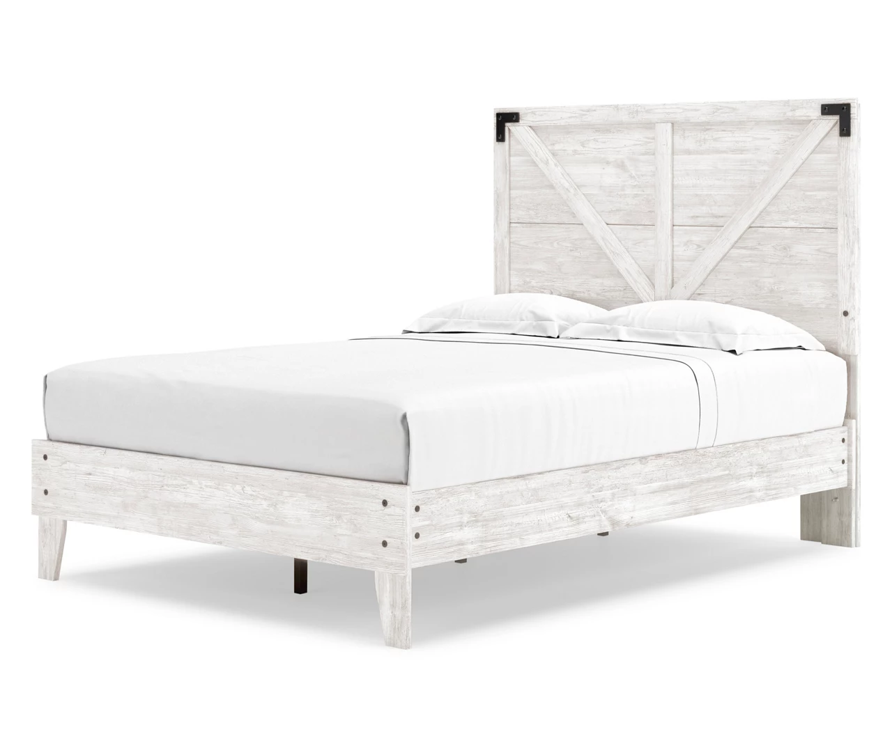 Signature Design By Ashley Shawburn Full Crossbuck Panel Platform Bed 3 Signature Design By Ashley Shawburn Full Crossbuck Panel Platform Bed