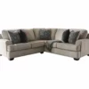 Signature Design By Ashley Bovarian Stone 2-Piece Sectional With Left-Facing Loveseat