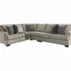 Signature Design By Ashley Bovarian Stone 3-Piece Sectional With Right-Facing Loveseat 1 Signature Design By Ashley Bovarian Stone 3-Piece Sectional With Right-Facing Loveseat -Storage supplies store combo860028