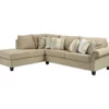 Signature Design By Ashley Dovemont Sectional With Left-Facing Chaise -Storage supplies store combo860033
