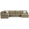 Signature Design By Ashley Hoylake Chocolate 3-Piece Sectional With Right-Facing Chaise 1 Signature Design By Ashley Hoylake Chocolate 3-Piece Sectional With Right-Facing Chaise -Storage supplies store combo870002