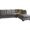 Signature Design By Ashley Maier Charcoal Sectional With Right-Facing Chaise -Storage supplies store combo870017