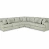 Signature Design By Ashley Playwrite Gray 5-Piece Sectional -Storage supplies store combo890001