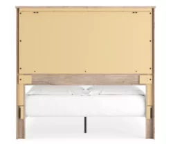Signature Design By Ashley Senniberg Queen Bed With Sconce Lights -Storage supplies store combo890007 2