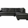 Signature Design By Ashley Battstone Steel Faux Leather Sectional 2 Signature Design By Ashley Battstone Steel Faux Leather Sectional -Storage supplies store combo920007
