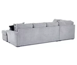 Broyhill Parkdale Dove Sectional -Storage supplies store combo920020 3