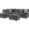 Broyhill Tripoli Slate Sectional & Ottoman Set -Storage supplies store combo960001
