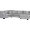 Broyhill Pembrey Pewter 3-Piece Sectional -Storage supplies store combo980194