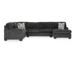 Broyhill Hollyview Shadow 3-Piece Sectional -Storage supplies store combo980195 1