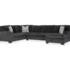 Broyhill Hollyview Shadow 3-Piece Sectional -Storage supplies store combo980195