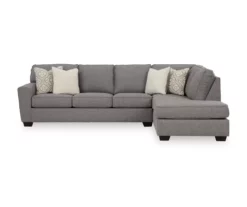 Broyhill Reydell Charcoal Sectional -Storage supplies store combo980196 1
