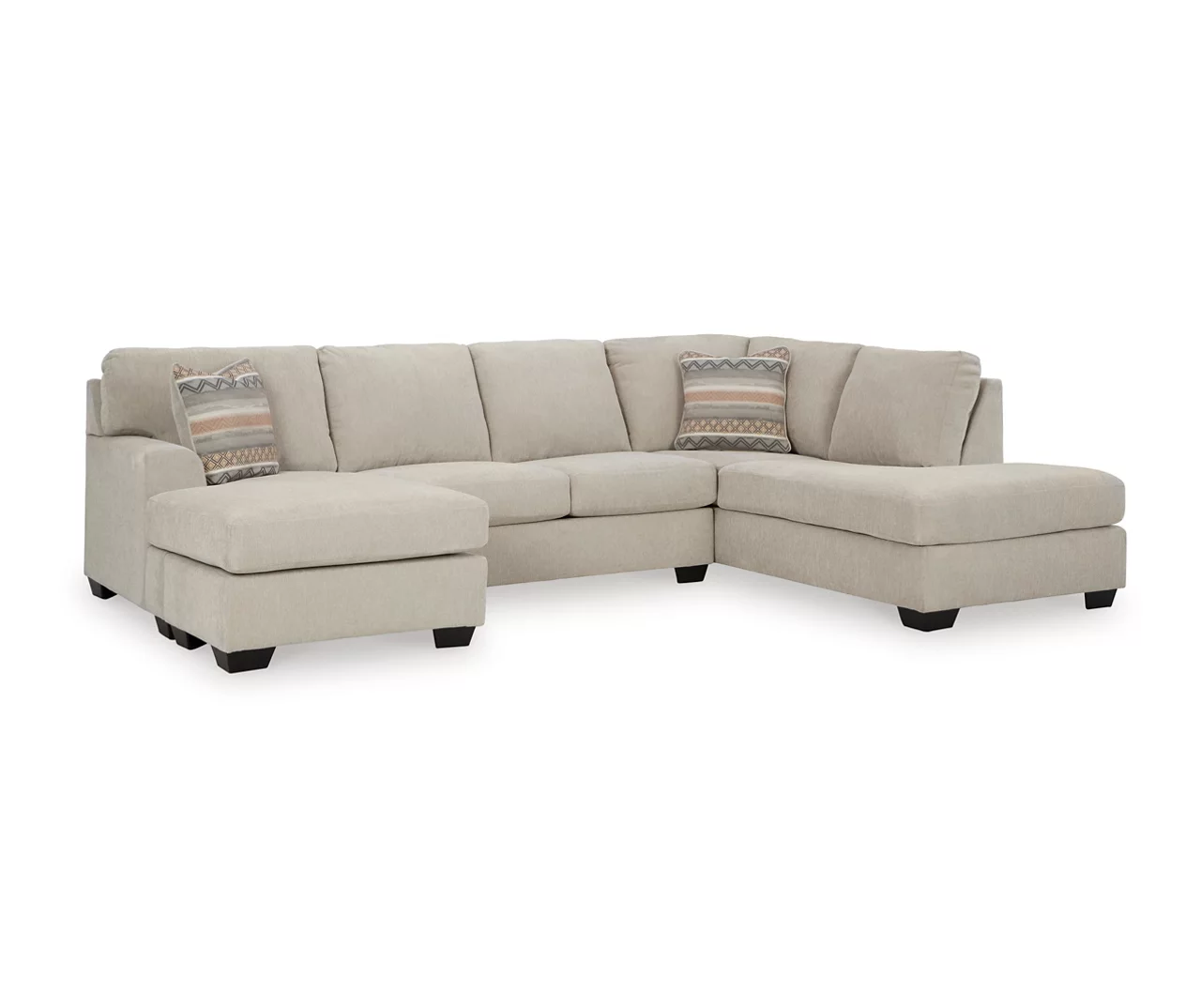 Broyhill Glynn-Cove Linen Sectional 3 Broyhill Glynn-Cove Linen Sectional