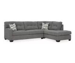 Signature Design By Ashley Highland Falls Gray Sectional -Storage supplies store combo980201 1
